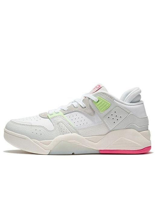 Li-ning White (Wmns) Casual Basketball Shoes
