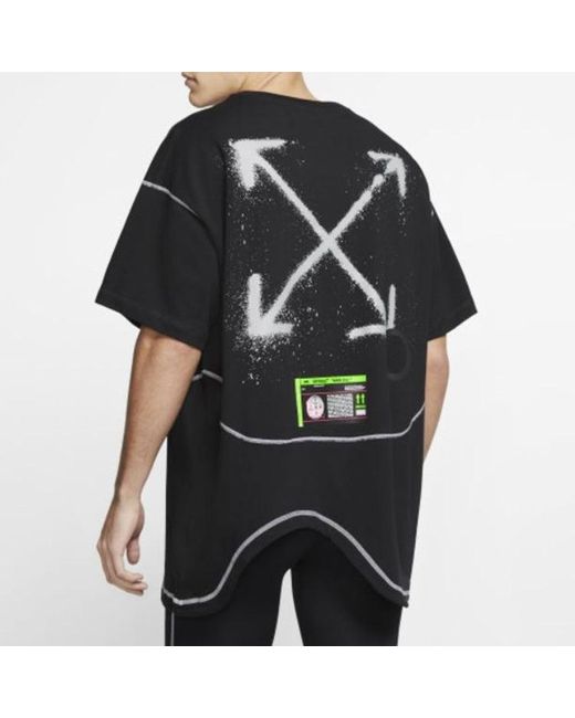Nike Black X Off- Nrg Ru T-Shirt for men