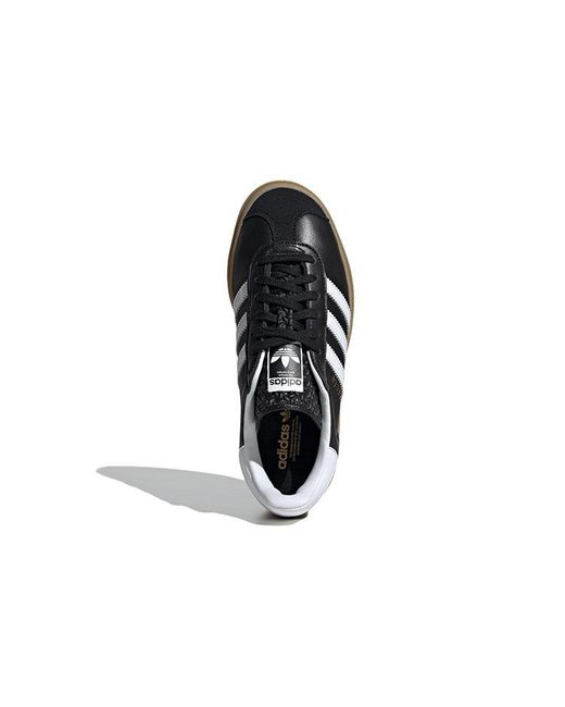 Adidas Blue (Wmns) Gazelle Shoes Gum'