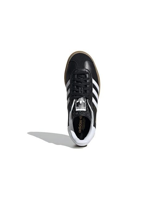 Adidas Blue (Wmns) Gazelle Shoes Gum'