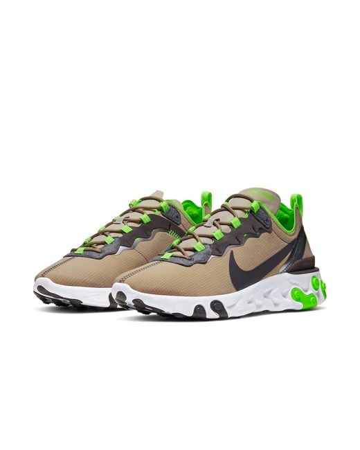 Nike Green React Element 55 'Lime' for men