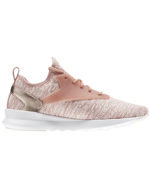 Montgomery Confidencial Miau miau Reebok Classic Zoku Runner Shimmer Low-top Pink | Lyst