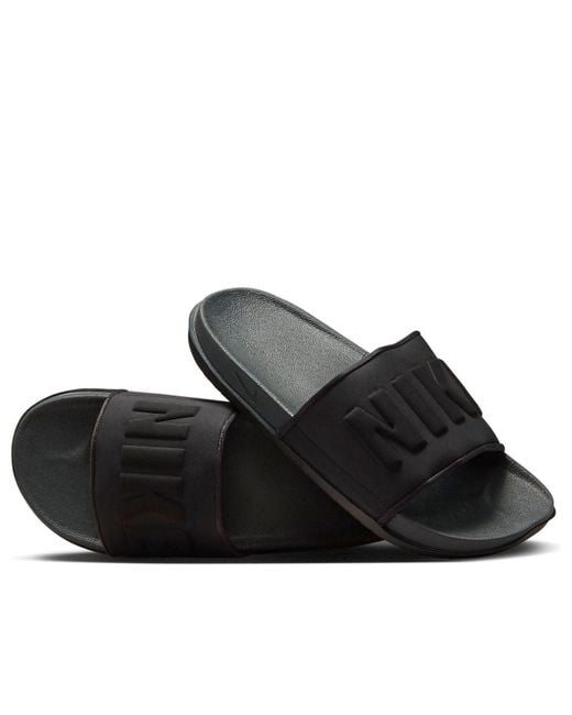 Nike Black Offcourt Slide 'Anthracite' for men