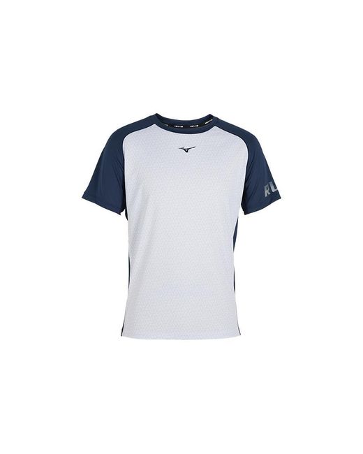 Mizuno Blue Performance Logo Casual T-shirt for men