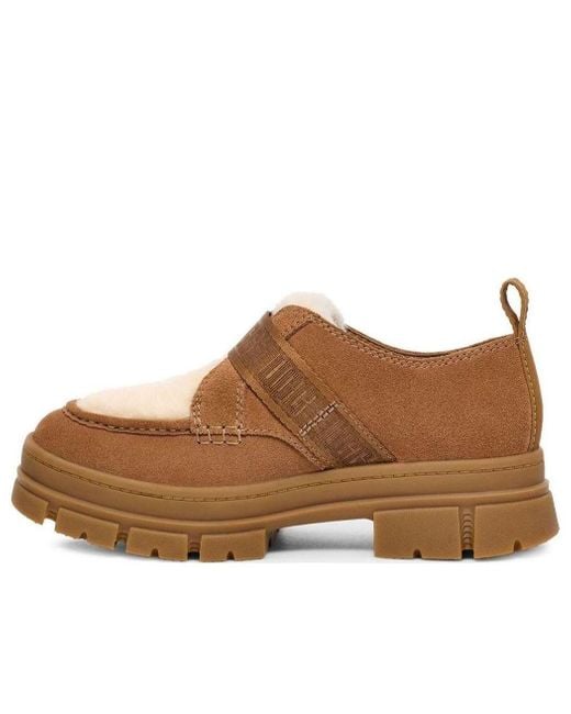 Ugg Brown (Wmns) Ashton Shoe Suede 'Chestnut'