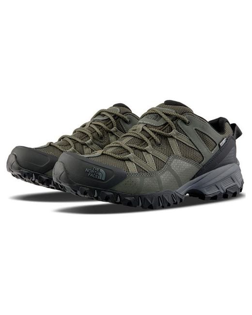 The North Face Brown Ultra 111 Waterproof Trail Hiking Shoes for men