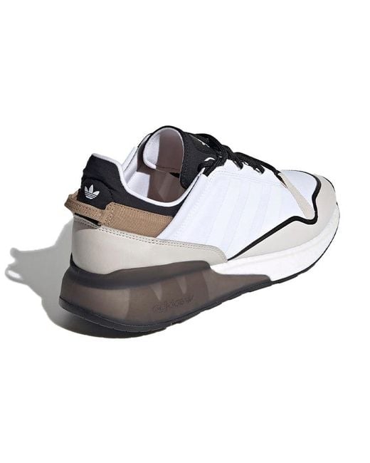 Adidas White Zx 2K Boost Pure Cardboard' for men