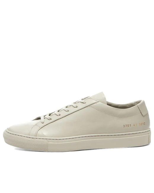 Common Projects White (Wmns) Achilles Low 'Carta'