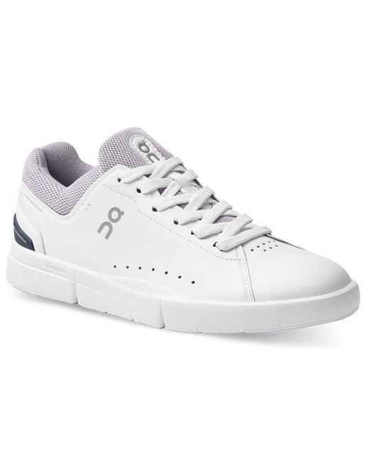 On Shoes White (Wmns) The Roger Advantage X Federer Lilac'
