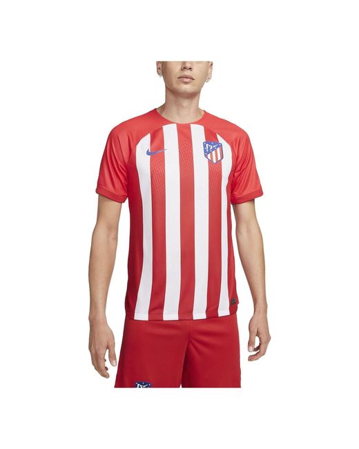Nike Red Atltico Madrid 23-24 Stadium Home Jersey for men