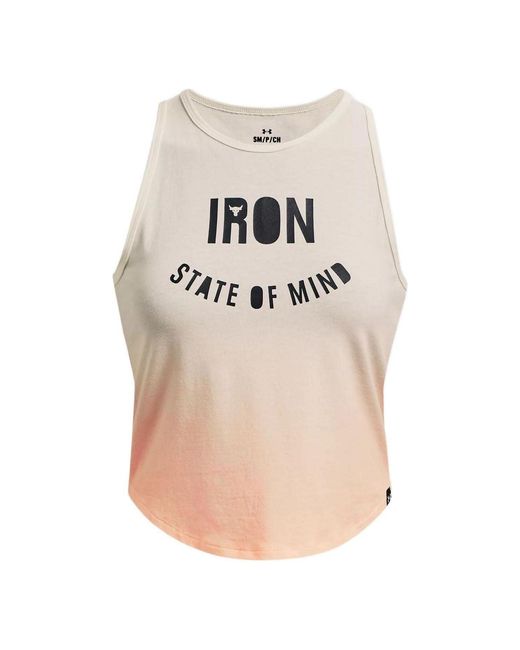 Under Armour Natural (Wmns) Project Rock Fashion Cropped Tank