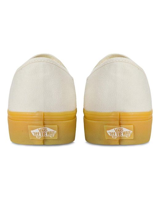 Vans White Slip-On Casual Low Tops Skateboarding Shoes for men