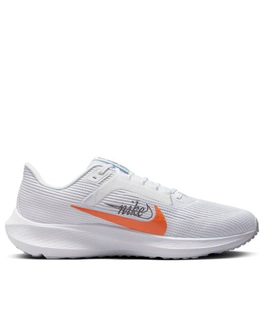 Nike Blue Air Zoom Pegasus 40 Prm Multi Color' for men