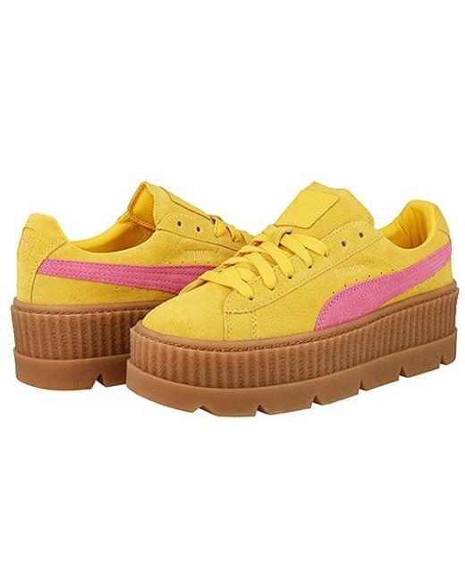 PUMA Yellow (Wmns) Fenty X Cleated Creeper 'Lemon'