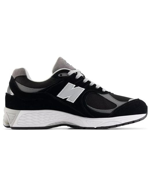 New Balance Black 2002rx In Suede/mesh for men
