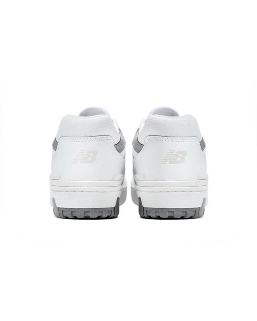 New Balance White 550 Shadow' for men
