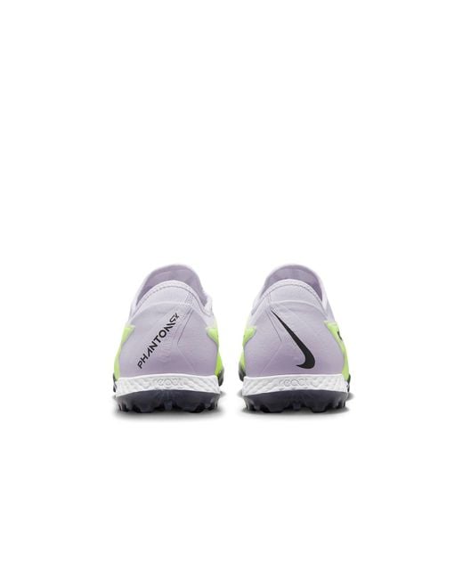 Nike Green React Phantom Gx Pro Tf 'Barely Volt' for men