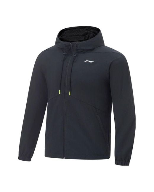 Li-ning Blue Autumn New Fitness Series Jacket for men