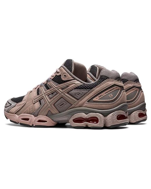 Asics Brown Gel Nimbus 9 'Obsidian Moonrock' for men
