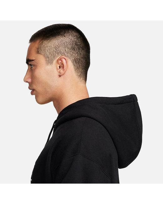 Nike Black Sb X Yuto Graphic Fleece Pullover Hoodie for men
