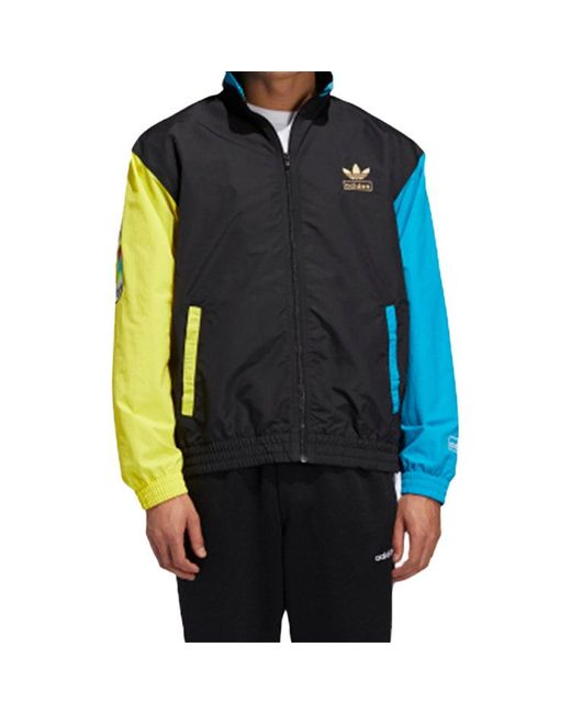 Adidas Blue Originals Shadow Tr Wb Sports Jacket for men