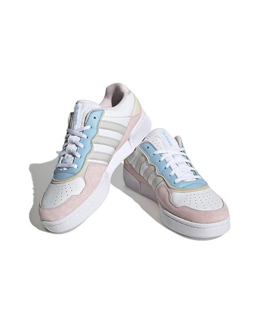 Adidas White Courtic 'Pastel' for men