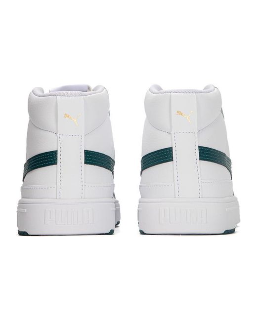 PUMA White Serve Pro Lite Mid for men