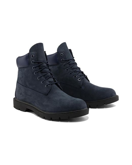 Timberland Blue Classic 6 Inch Waterproof Boot Nubuck' for men