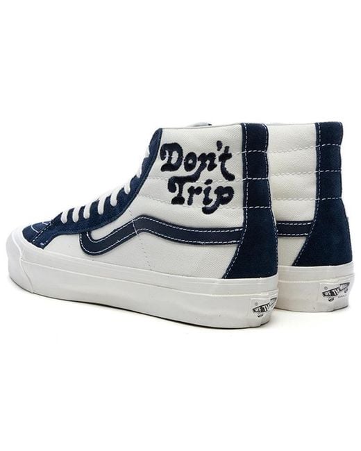 Vans Blue Free & Easy X Og Sk8-Hi Lx 'Don'T Trip for men