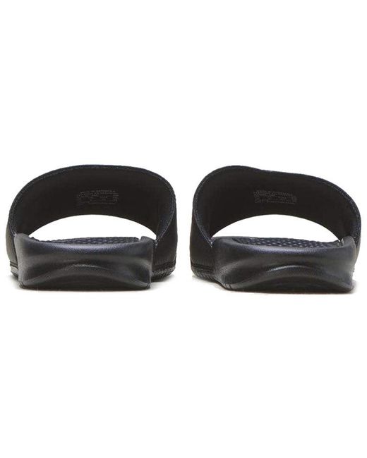 Nike Black Benassi Slide 'Just Do It' for men