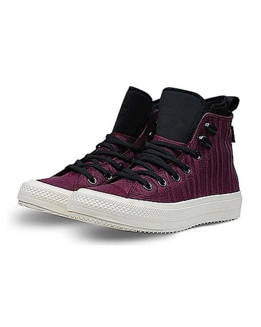 Converse Purple (Wmns) Chuck Taylor All Star Waterproof Boot 'Lion Fish'