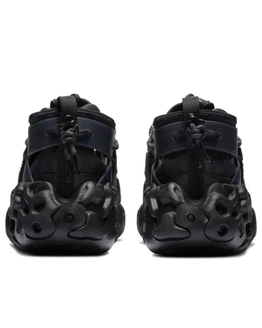 Nike Black Ispa Overreact Sandal 'Thunder' for men
