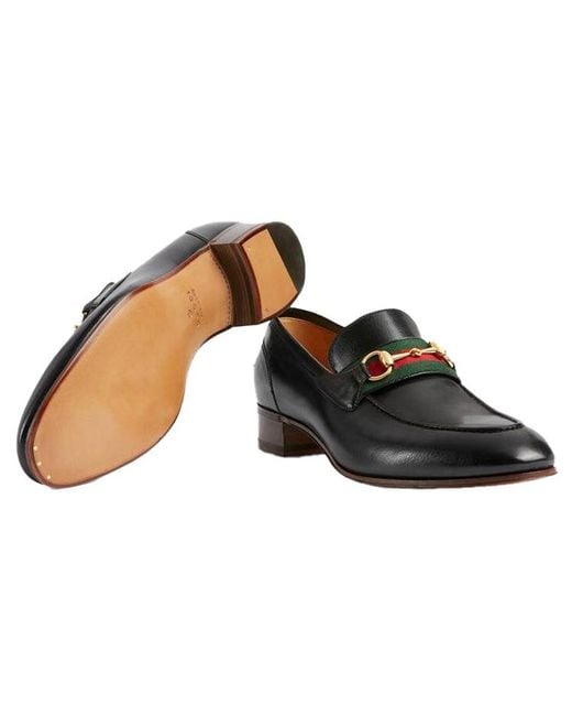 Gucci Black Horsebit Loafer for men