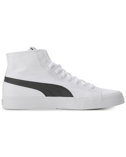 PUMA White Bari Mid for men