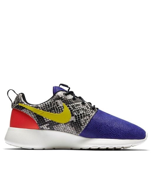 Nike Blue (Wmns) Roshe One Lx 'Python Pack'