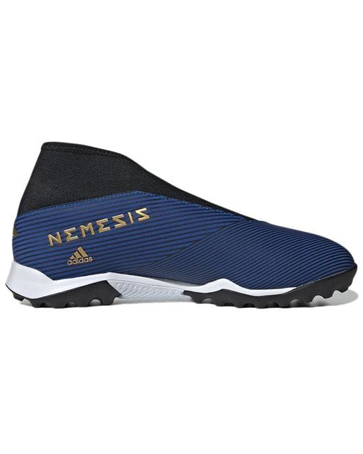 Adidas Blue Nemeziz Tango 19.3 Tf Metallic' for men