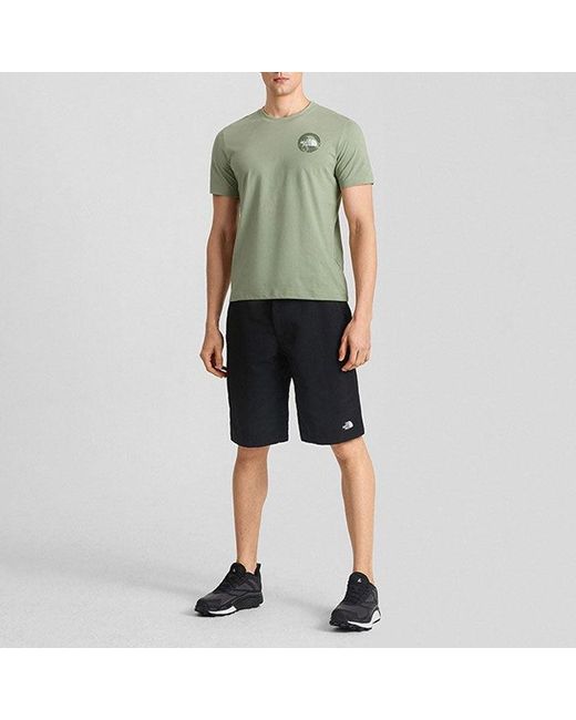 The North Face Green Logo T-Shirt for men
