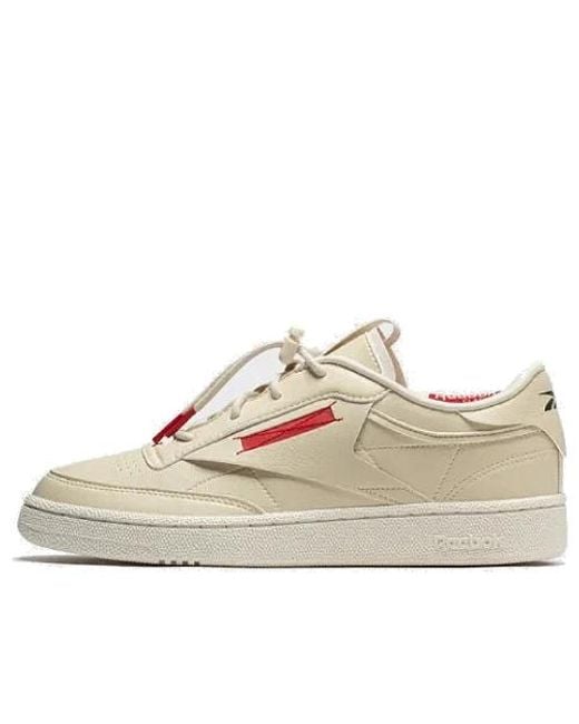 Reebok White Club C 85 Vegan X Milk Makeup 'Equipment Room' for men
