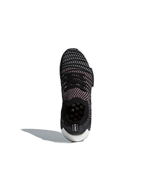 Adidas Black Nmd_R1 Stlt Primeknit 'Solar' for men