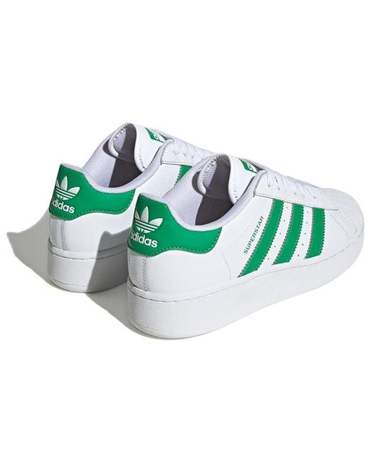 Adidas Green Originals Superstar Xlg Shoes 'Cloud' for men