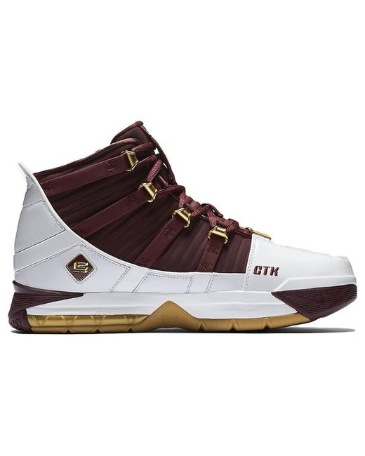 Nike Brown Zoom Lebron 3 Retro 'Christ The King' 2018 for men