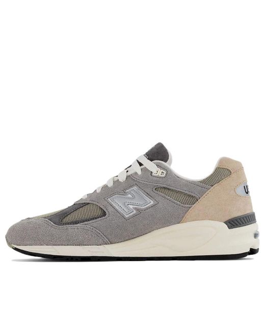 New Balance White Teddy Santis X 990V2 Made for men