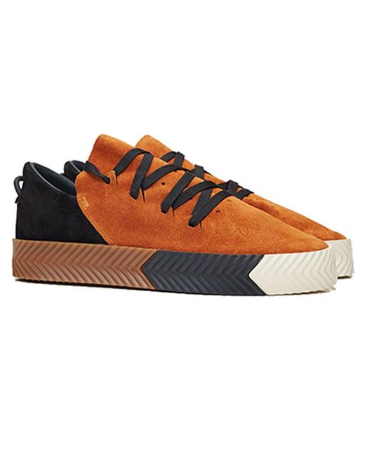 Adidas Brown Alexander Wang X Aw Skate 'Sand' for men