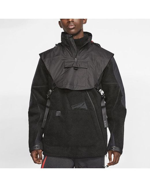 Nike Black X Mmw Se Fleece Jacket Polar Fleece Jacket for men