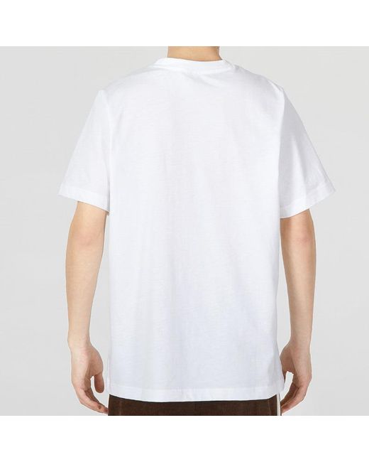 Adidas White Camo Short Sleeve Tee for men