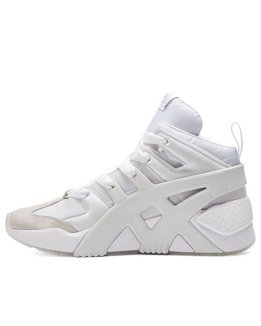 Onitsuka Tiger White Big Logo Trainer Puffed Low for men