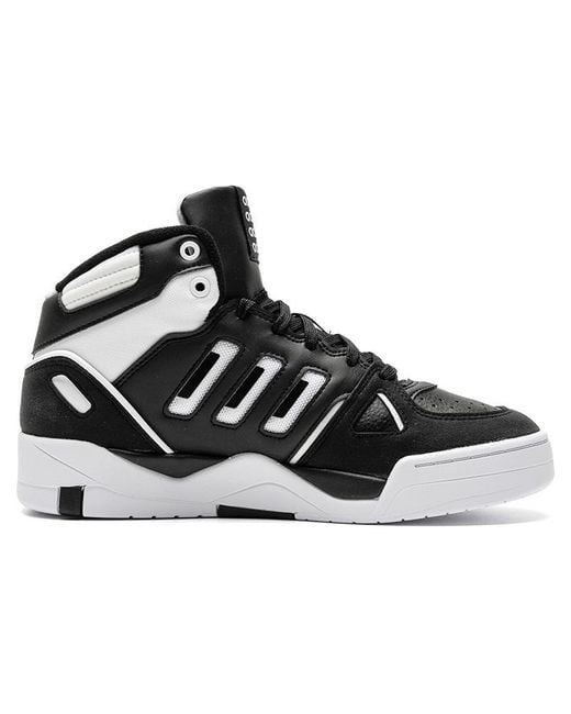 Adidas Black Midcity Mid 'Core' for men