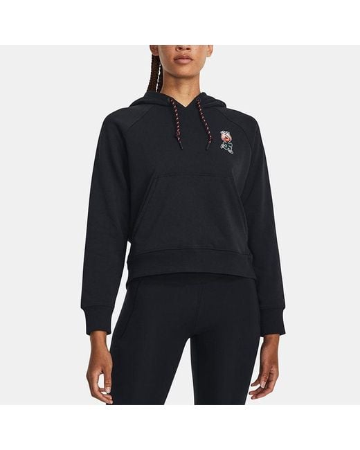 Under Armour Blue (Wmns) Heavyweight Terry Rose Hoodie