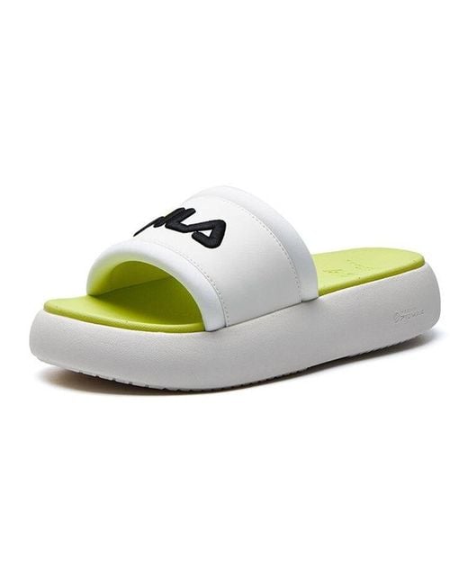 Fila White (Wmns) Donut Fashion Slipper Gs