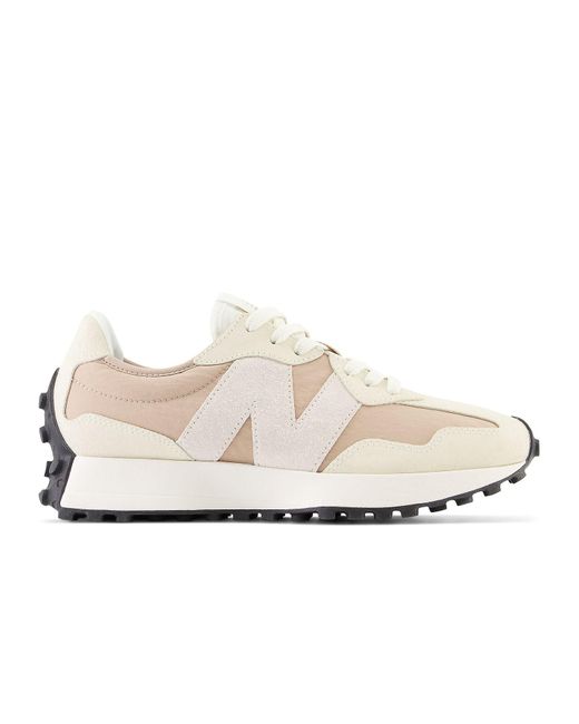 New Balance White (Wmns) 327 'Angora Sand'
